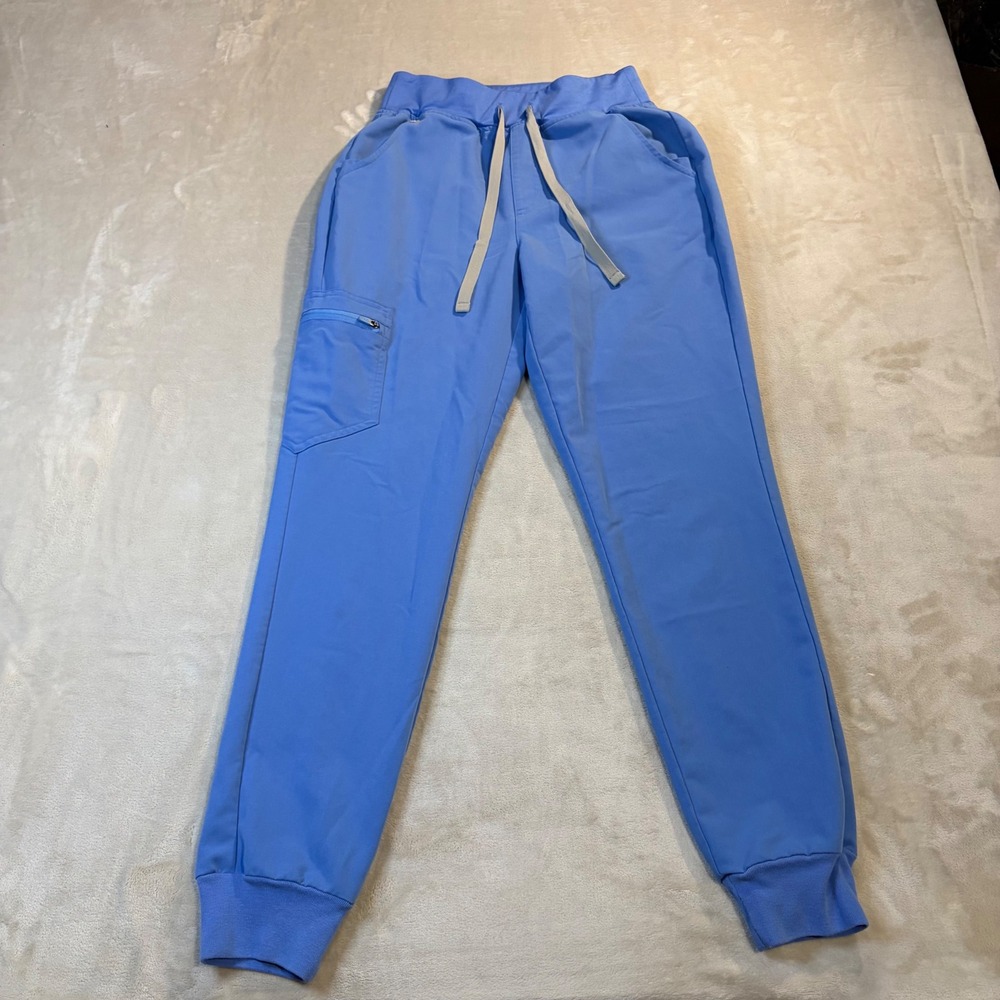 FIGS Technical Collection Zamora Jogger Scrub Pants Blue XS W22SW2012